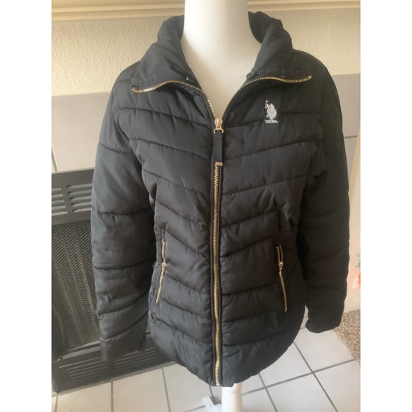 U. S POLO ASSN  black Jacket . Size Small - Picture 11 of 11